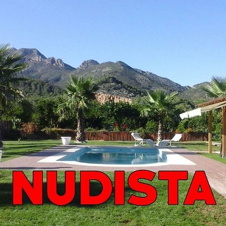 Nudista Villa Rosaleda - Adult Only 甘迪亚 外观 照片