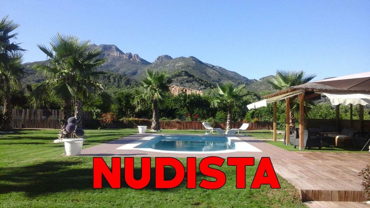 Nudista Villa Rosaleda - Adult Only 甘迪亚 外观 照片